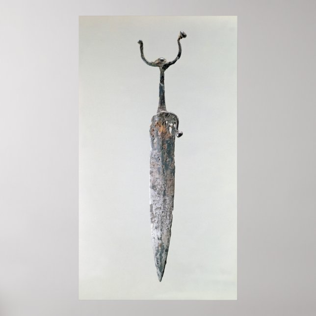 Póster Dagger, Halstatt Culture, c.750-450 a.C. (Frente)