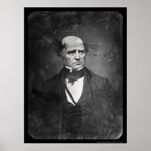 Póster Daguerreotype 1841 de Levi Woodbury del gobernador