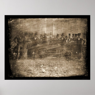 Póster Daguerreotype 1850 de los bomberos