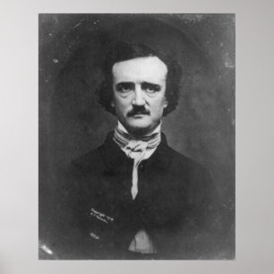 Póster Daguerrotipo de Edgar Allan Poe por C.T. Tatman