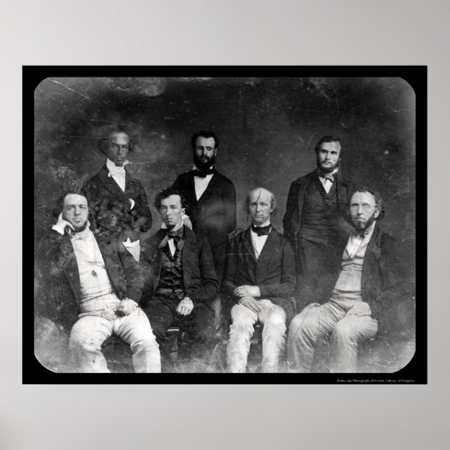 Póster Daguerrotipo del New York Tribune 1848 (Frente)