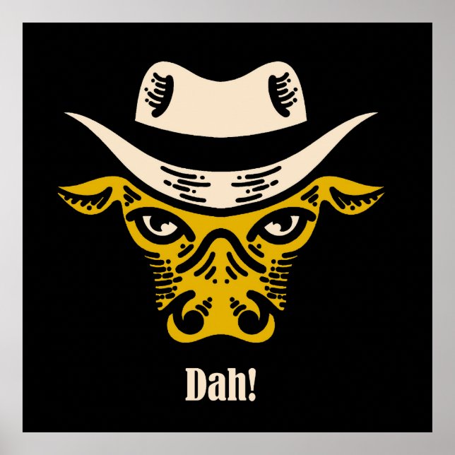 Póster ¡Dah! (Frente)