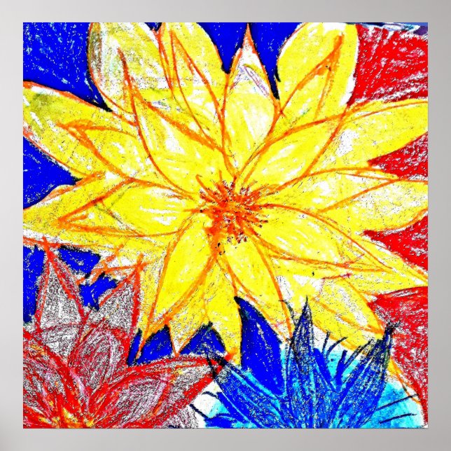Póster Dahlia (Frente)