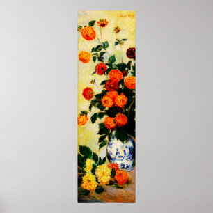 Póster Dahlias 1, 1883