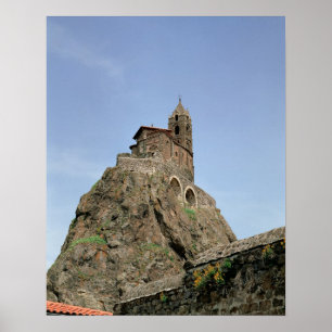 Póster d'Aiguilhe del Saint Michel (foto)