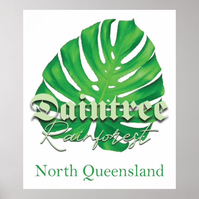 Póster Daintree Rainforest (Frente)