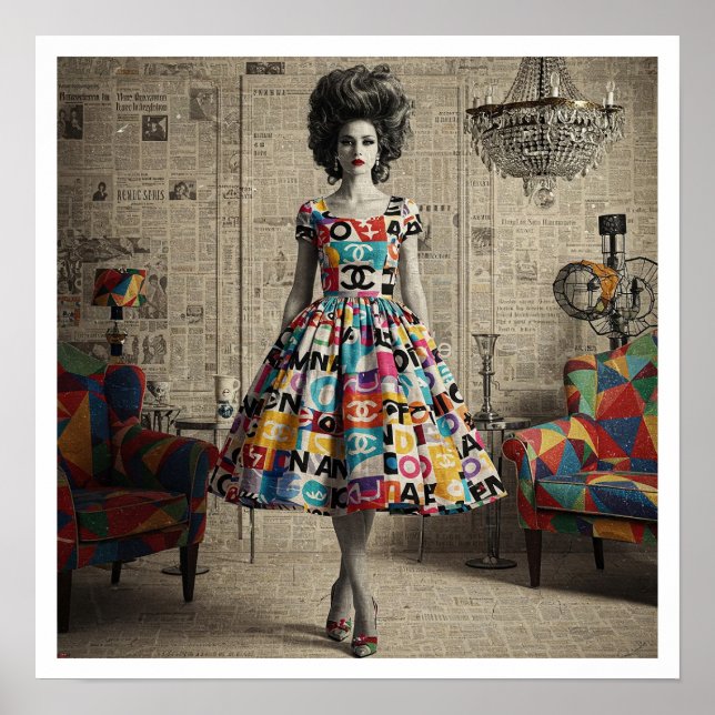 Póster Dainty Beauty (Frente)