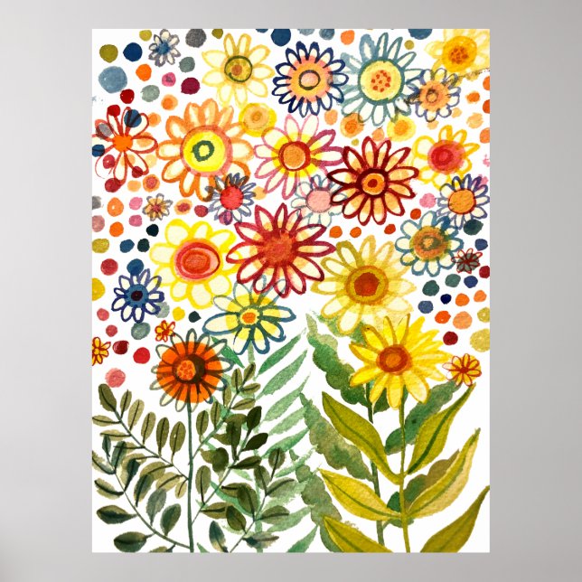 Póster Daisies (Frente)