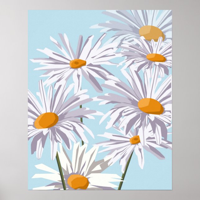 Póster Daisies (Frente)