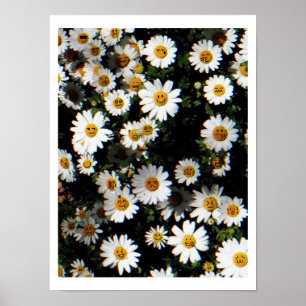 Póster Daisy Emoji Faces