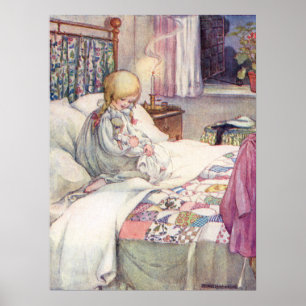 Póster Daisy My Dolly de Anne Anderson