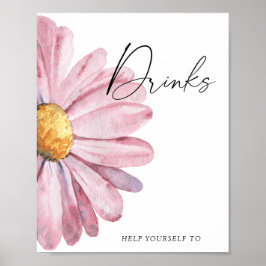 Póster Daisy - Poster de bebidas