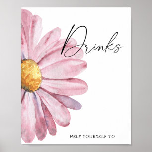 Póster Daisy - Poster de bebidas