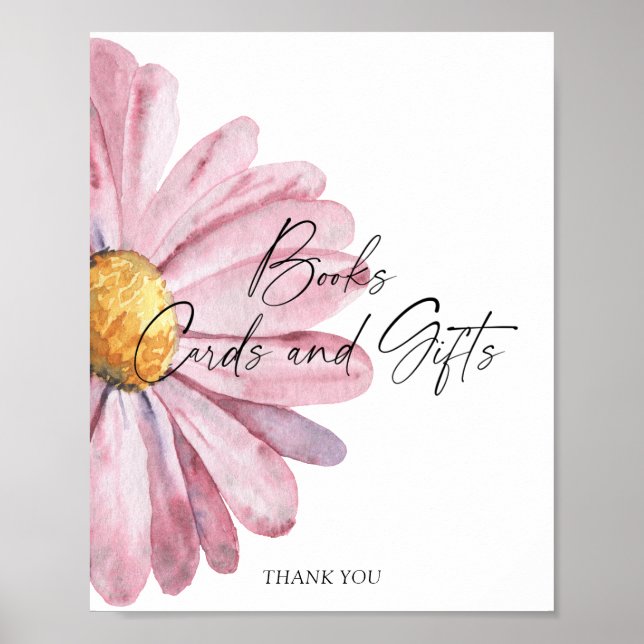 Póster Daisy - Poster DE TARJETAS DE LIBROS Y REGALOS (Frente)