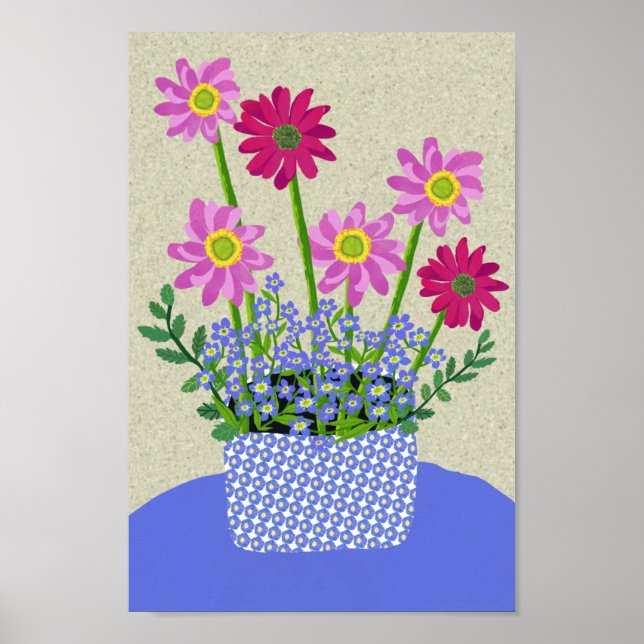 Póster Daisy y no me olviden (Frente)