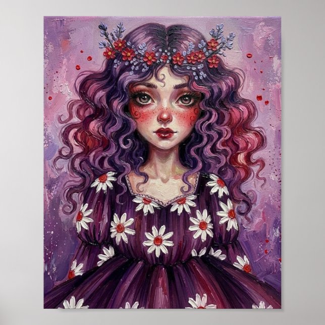 Póster DaisyWitchPortrait  (Frente)