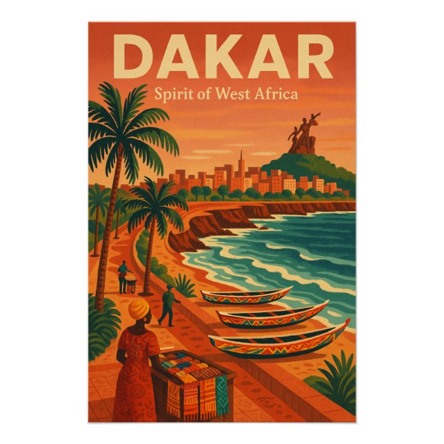Póster DAKAR – Espíritu de África Occidental (Anverso)