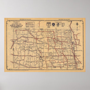 Póster Dakota del Norte 2