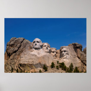 Póster Dakota del Sur, Keystone, Monte Rushmore