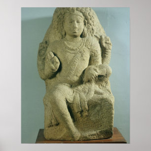 Póster Dakshinamurti, Tamil Nadu, dinastía de Pallava