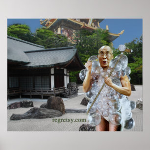 Póster Dalai Gaga