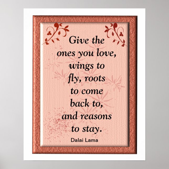 Póster Dalai Lama (Frente)