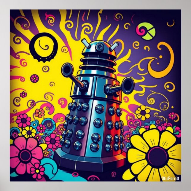 PÓSTER DALEKS OF LOVE-4 (Frente)