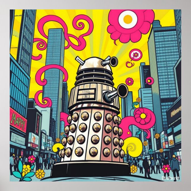 PÓSTER DALEKS OF LOVE-5 (Frente)