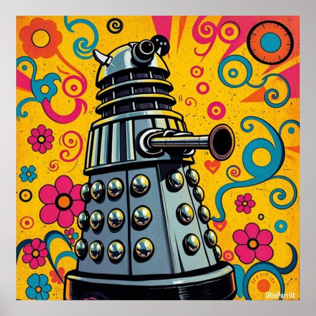 PÓSTER DALEKS OF LOVE-6 (Frente)