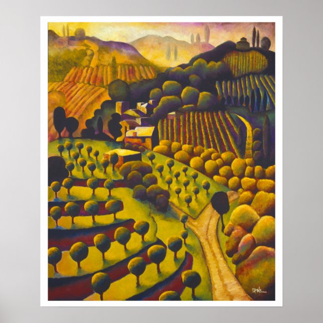 Póster Dalla finestra della bagno gotico (Frente)