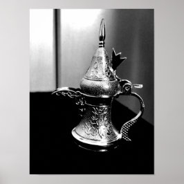 Póster Dallah árabe