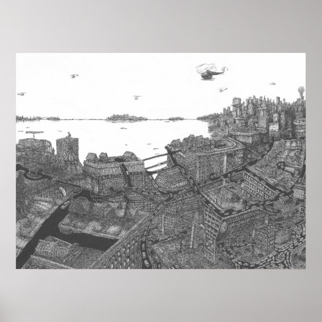 Póster Dallas 2092 - Poster (Frente)