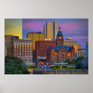 Póster Dallas 5351 por Buck Cash