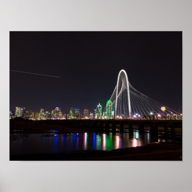 Póster Dallas Skyline Hunt (Frente)