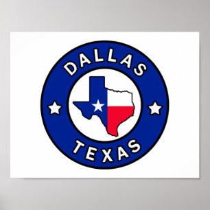 Póster Dallas Texas