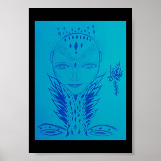 Póster Dama (Frente)