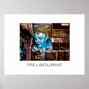 Póster Dama Azul, Melbourne
