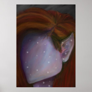 Póster Dama Cardo Lunar