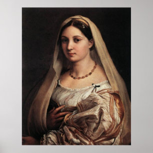 Póster Dama con velo