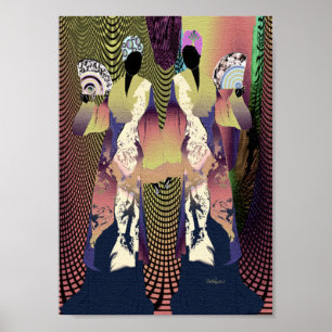 Póster Dama criolla haitiana