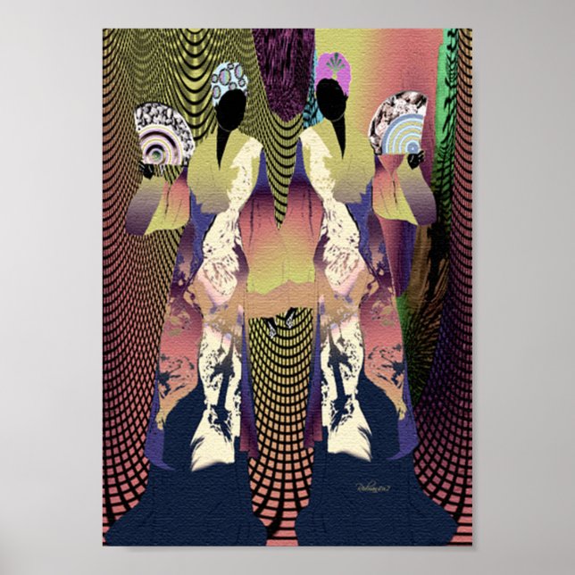 Póster Dama criolla haitiana (Frente)