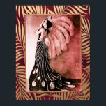 Póster Dama de Art Deco con ventilador<br><div class="desc">Si elige descargar, Su tienda Walgreen local hace posters de su descarga en diferentes tamaños y en varias texturas a un precio muy bueno. A veces con un descuento. Un consejo de mi amigo estadounidense. Para el Reino Unido, véase "Digital Printing" en línea. He aquí un nuevo Poster Art Deco...</div>