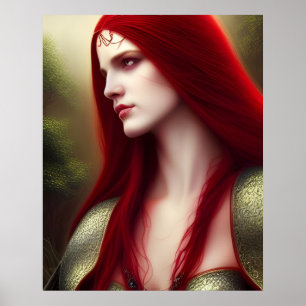 Póster Dama de Camelot