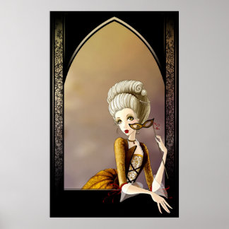 Póster Dama de la Corte