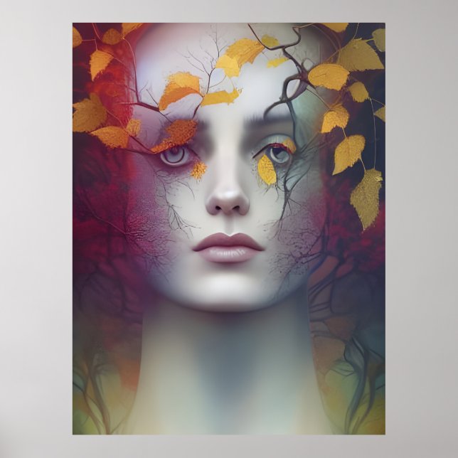 Póster Dama de la Naturaleza (Frente)