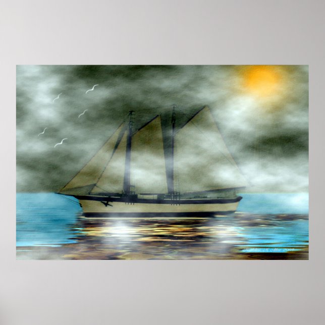 Póster Dama De La Niebla (Frente)