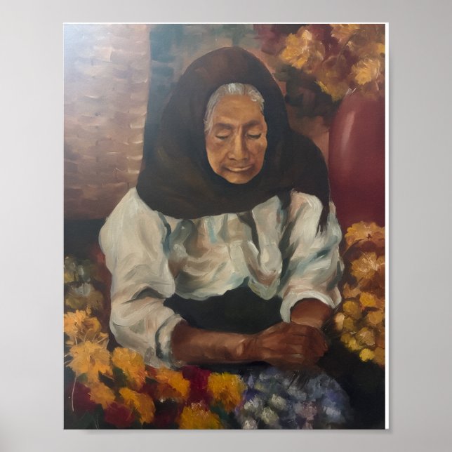 Póster Dama de las Flores (Frente)