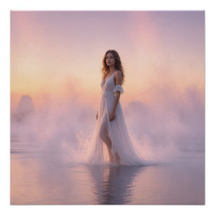 Póster Dama de las Nieblas — Calm Horizon Arte Impreso