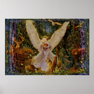 Póster Dama De Los Bosques