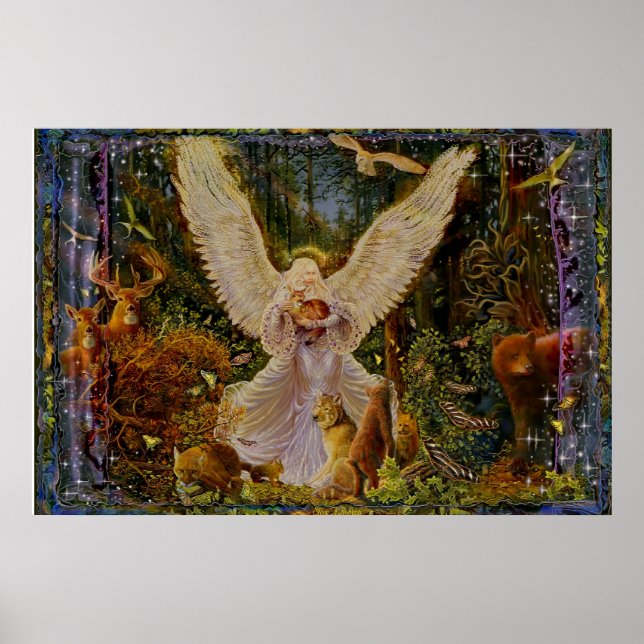 Póster Dama De Los Bosques (Frente)